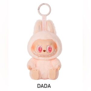 Ada Plush Bunny Character Key Holder - Peach Pink